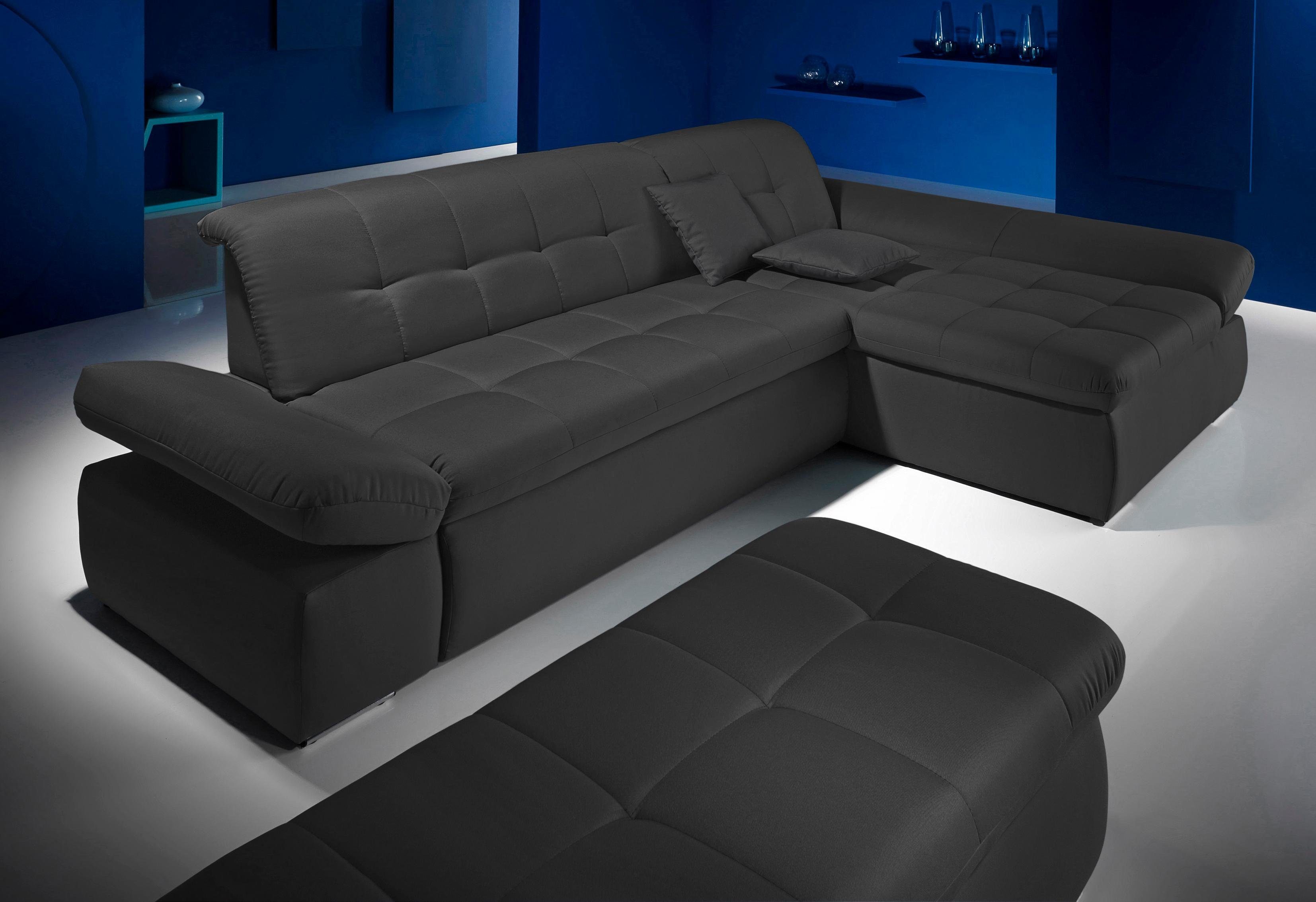 INOSIGN Ecksofa "ESRA, zeitlos und elegant. Breite 300cm, L-Form", wahlweis günstig online kaufen