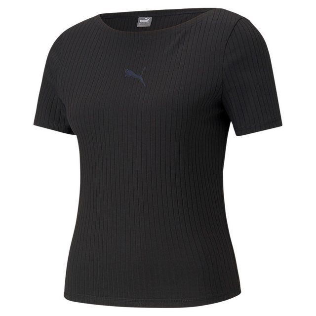 PUMA T-Shirt Puma Damen T-Shirt HER Ribbed Slim Tee 531917 günstig online kaufen