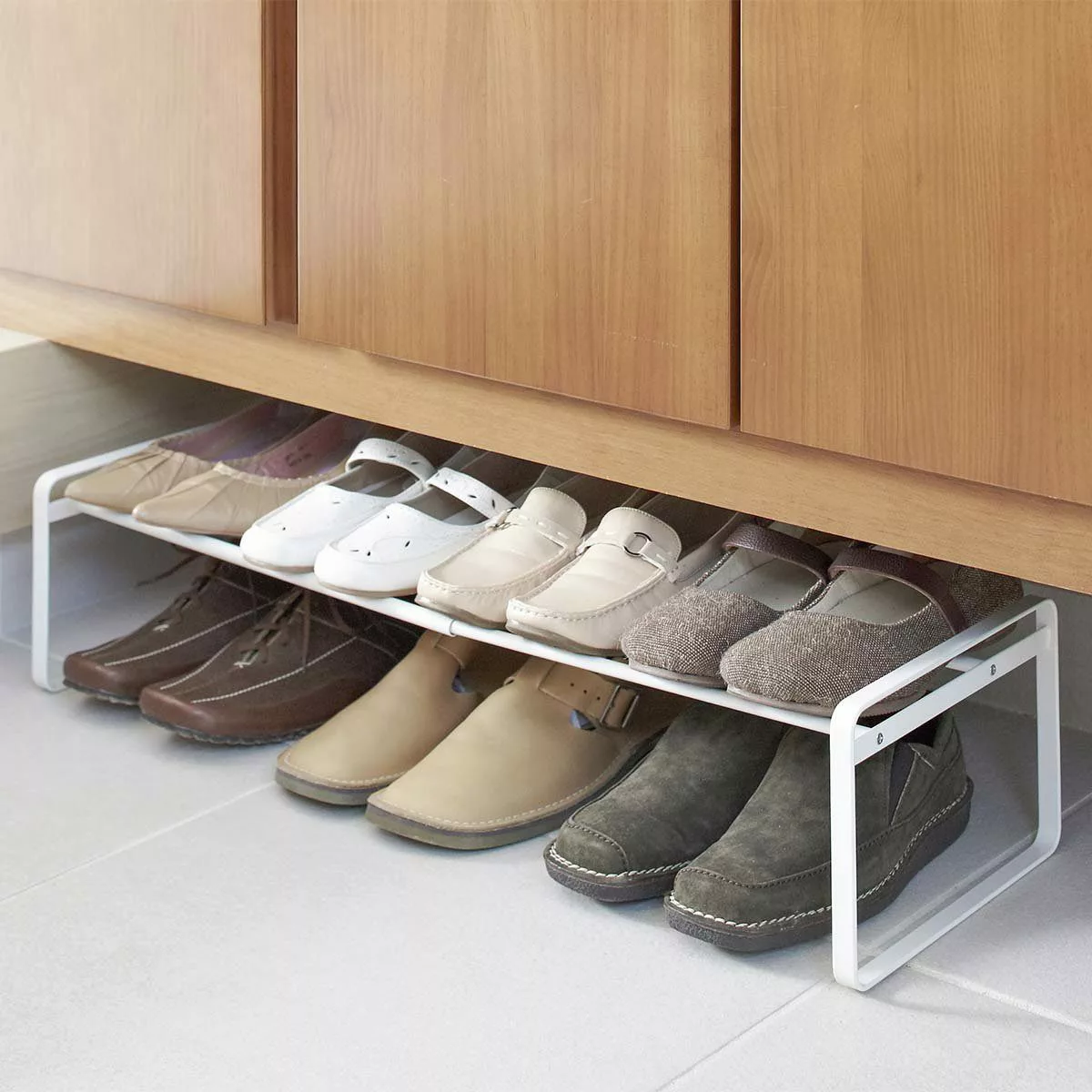 Yamazaki Schuhregal "Frame" aus Metall, ausziehbar günstig online kaufen