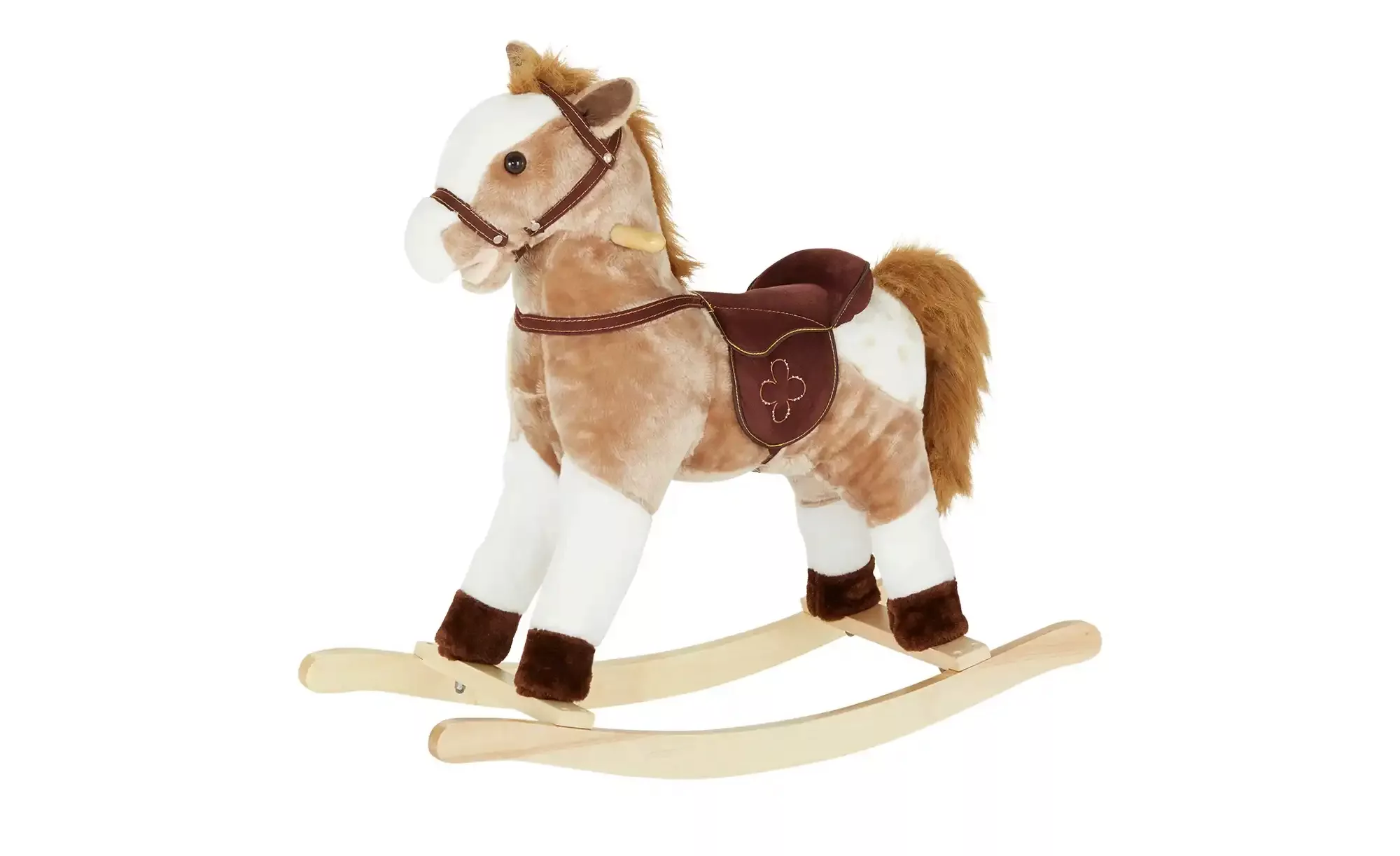 Schaukeltier Pferd - braun - Material aus 100% Polyester, Füllung aus 100% günstig online kaufen
