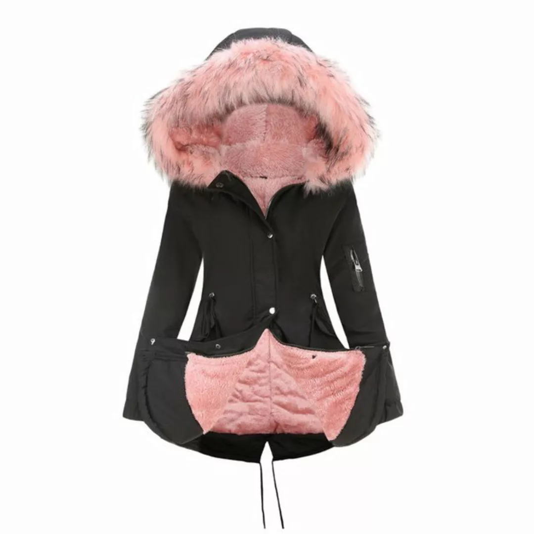 Zoclack Winterjacke Damen Gefüttert Wintermantel Dicker Warm Outdoorjacke m günstig online kaufen