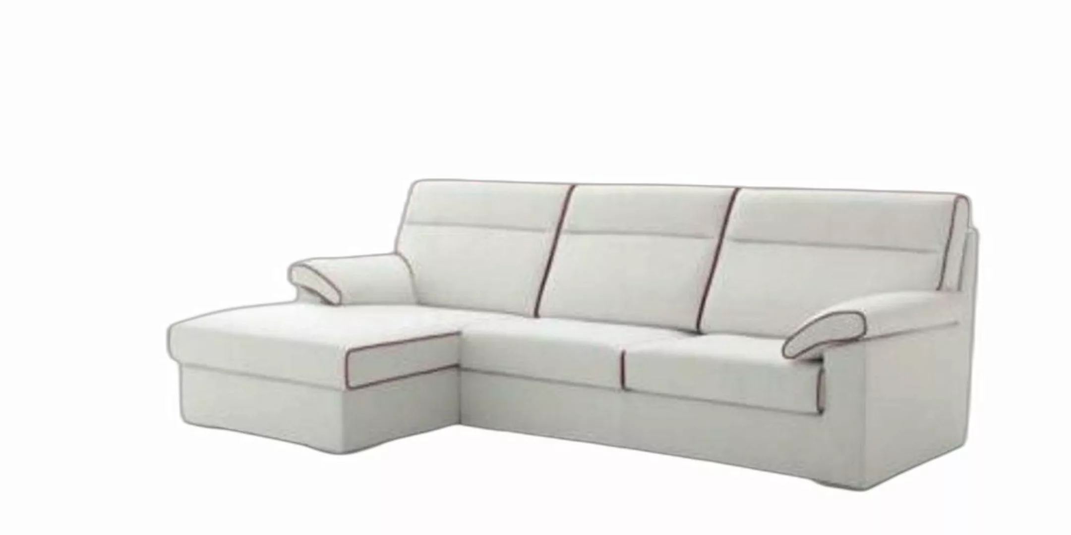 Xlmoebel Ecksofa Zeitgenössisches Premium Ecksofa Holzstoff L-Form alfitali günstig online kaufen