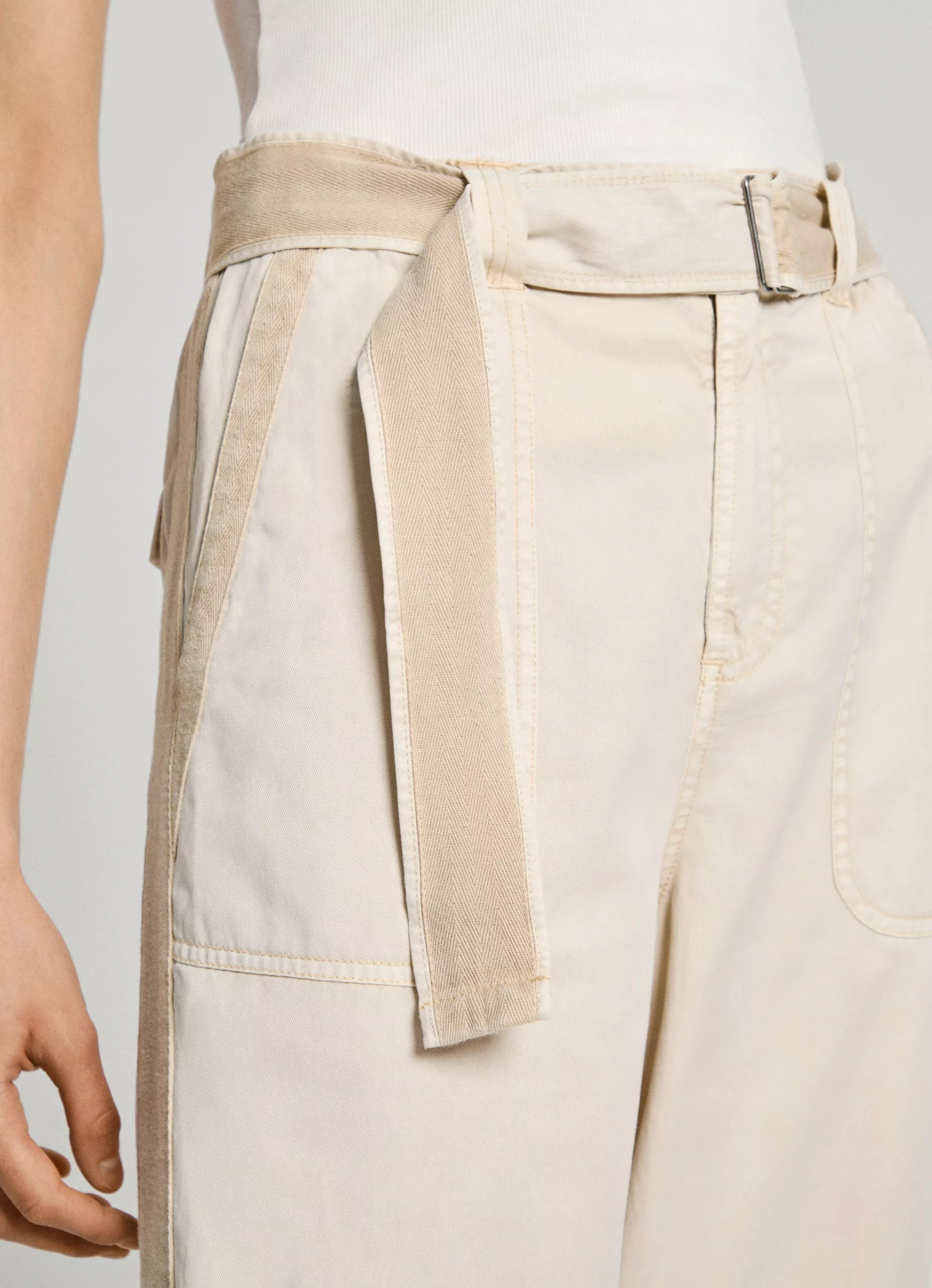 Pepe Jeans Cargohose AYLIN mit Streifenbesatz günstig online kaufen