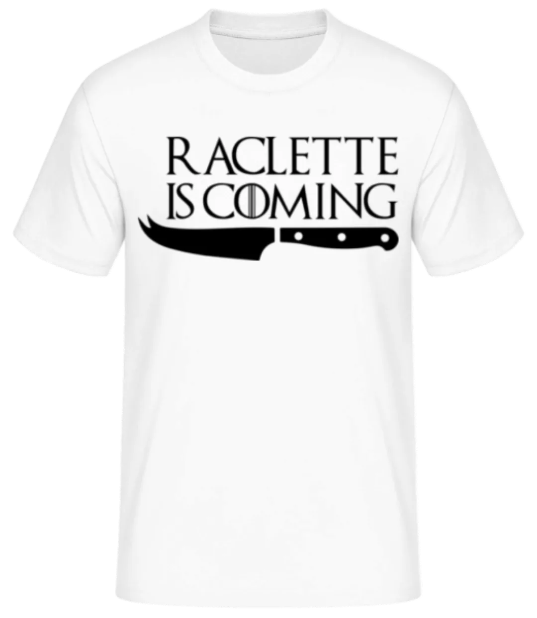 Raclette Is Coming · Männer Basic T-Shirt günstig online kaufen