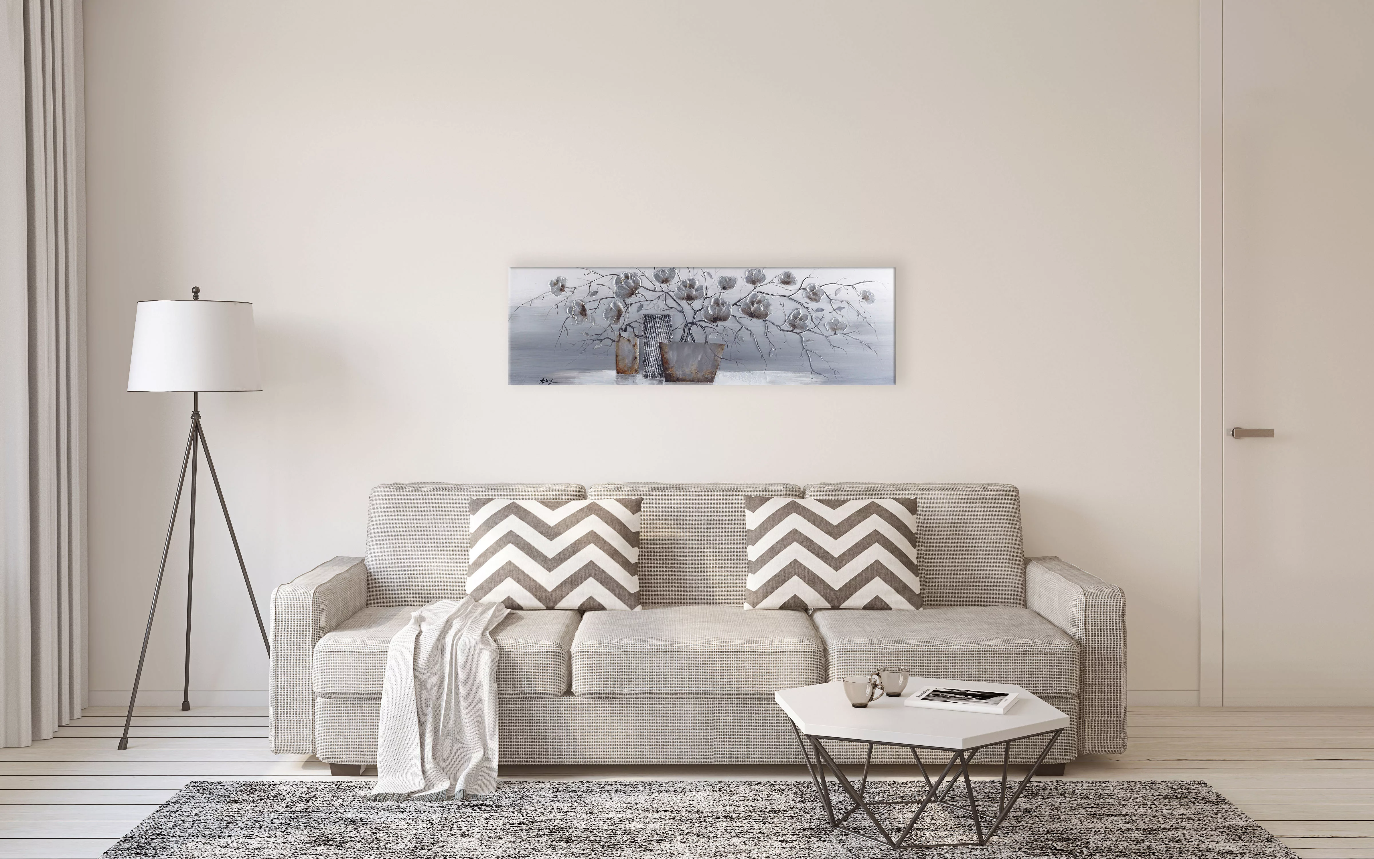 Bönninghoff Ölgemälde Blumen B/L: ca. 40x120 cm günstig online kaufen