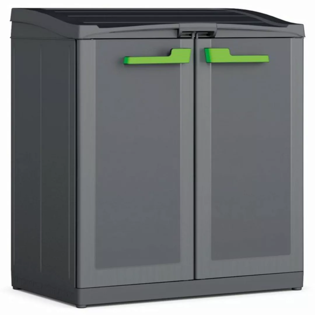 Keter Fächerschrank Recycling-Schrank Moby Compact Recycling System Graphit günstig online kaufen