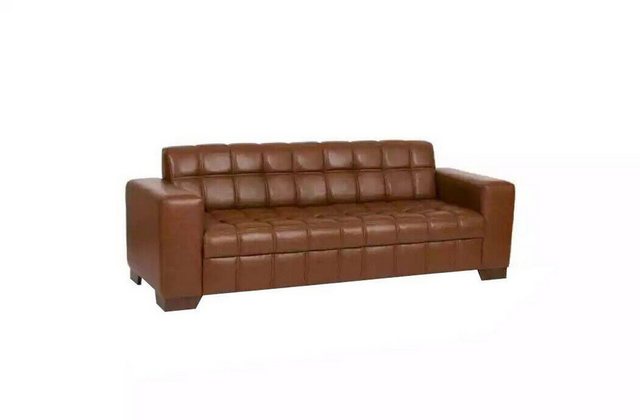 JVmoebel Sofa Brauner Dreisitzer Luxus Sofa Büromöbel Büroarrangement Bürod günstig online kaufen