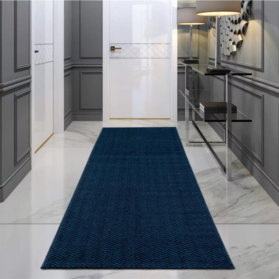 Carpet City Teppich »Friseé-Teppich FANCY805«, rechteckig, 12 mm Höhe, Kurz günstig online kaufen