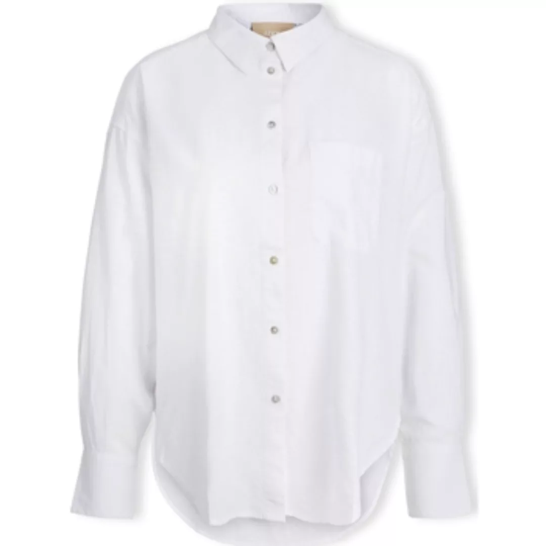 Jjxx  Blusen Jamie Linen Shirt L/S - White günstig online kaufen