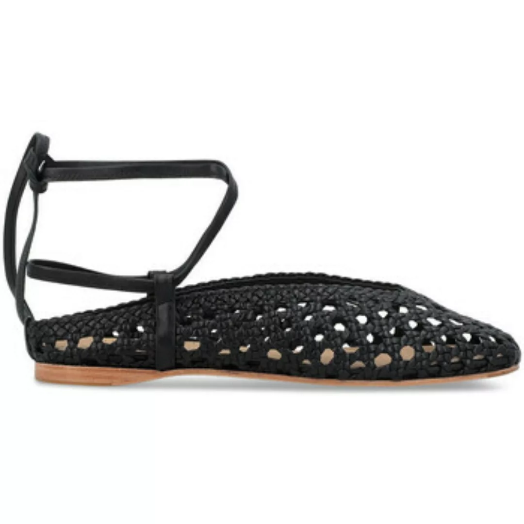 PALOMA BARCELÓ  Sandalen Paloma Barcelò Palmira Pantoletten aus schwarzem L günstig online kaufen