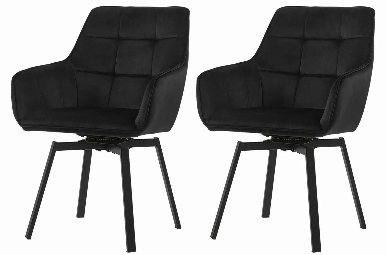 Ofcasa Esszimmerstuhl Drehstuhl (2er Set), Gepolsterter günstig online kaufen