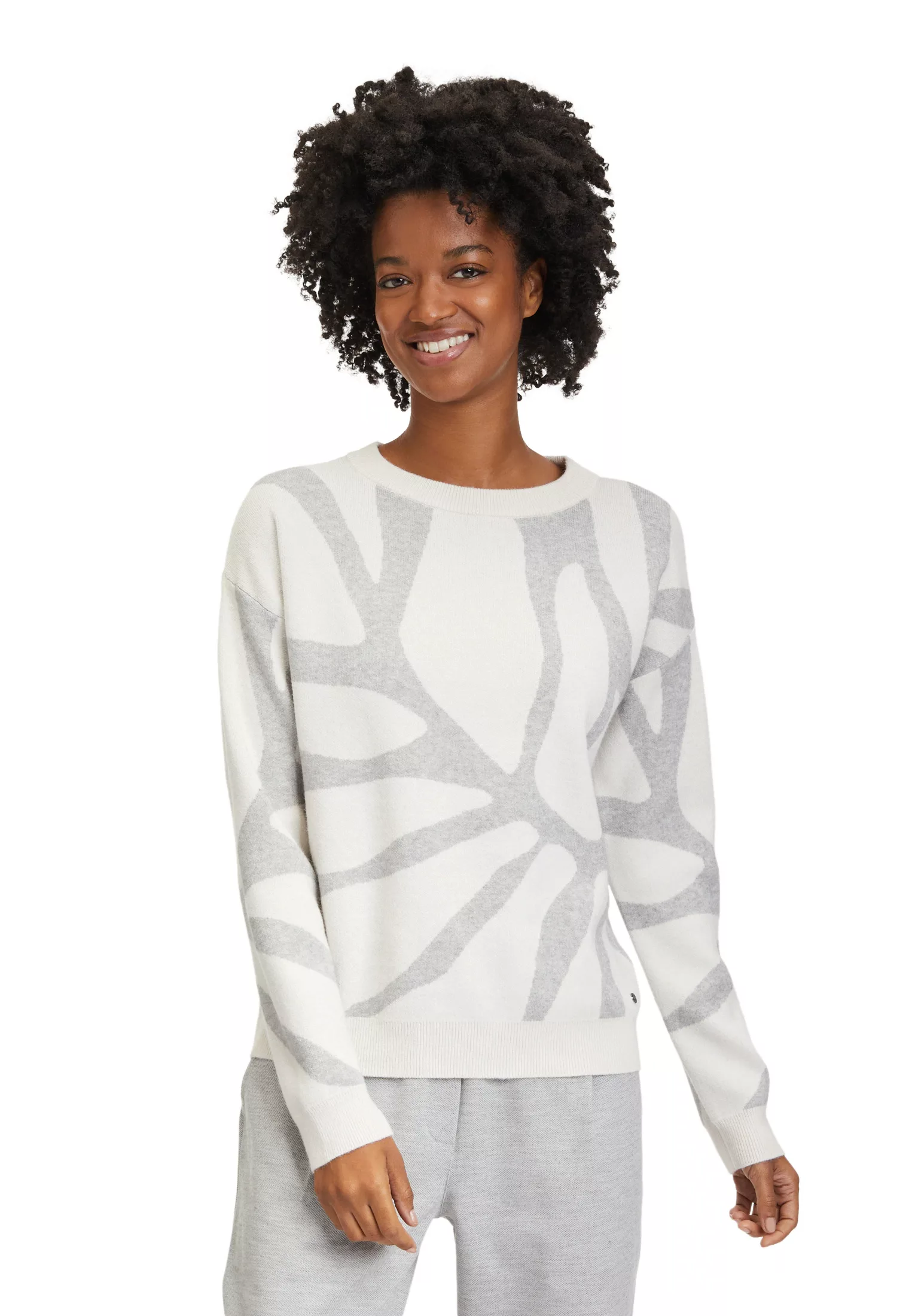 Betty&Co Strickpullover "Betty & Co Strickpullover mit Jacquard", Jacquard günstig online kaufen