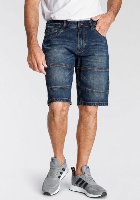 H.I.S Jeansbermudas entspannte Passform, gerader Beinschnitt, modische Wash günstig online kaufen