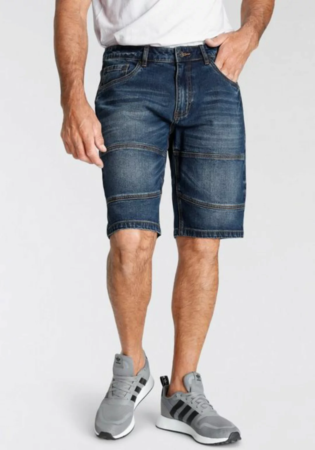 H.I.S Jeansbermudas Ökologische, wassersparende Produktion durch Ozon Wash günstig online kaufen