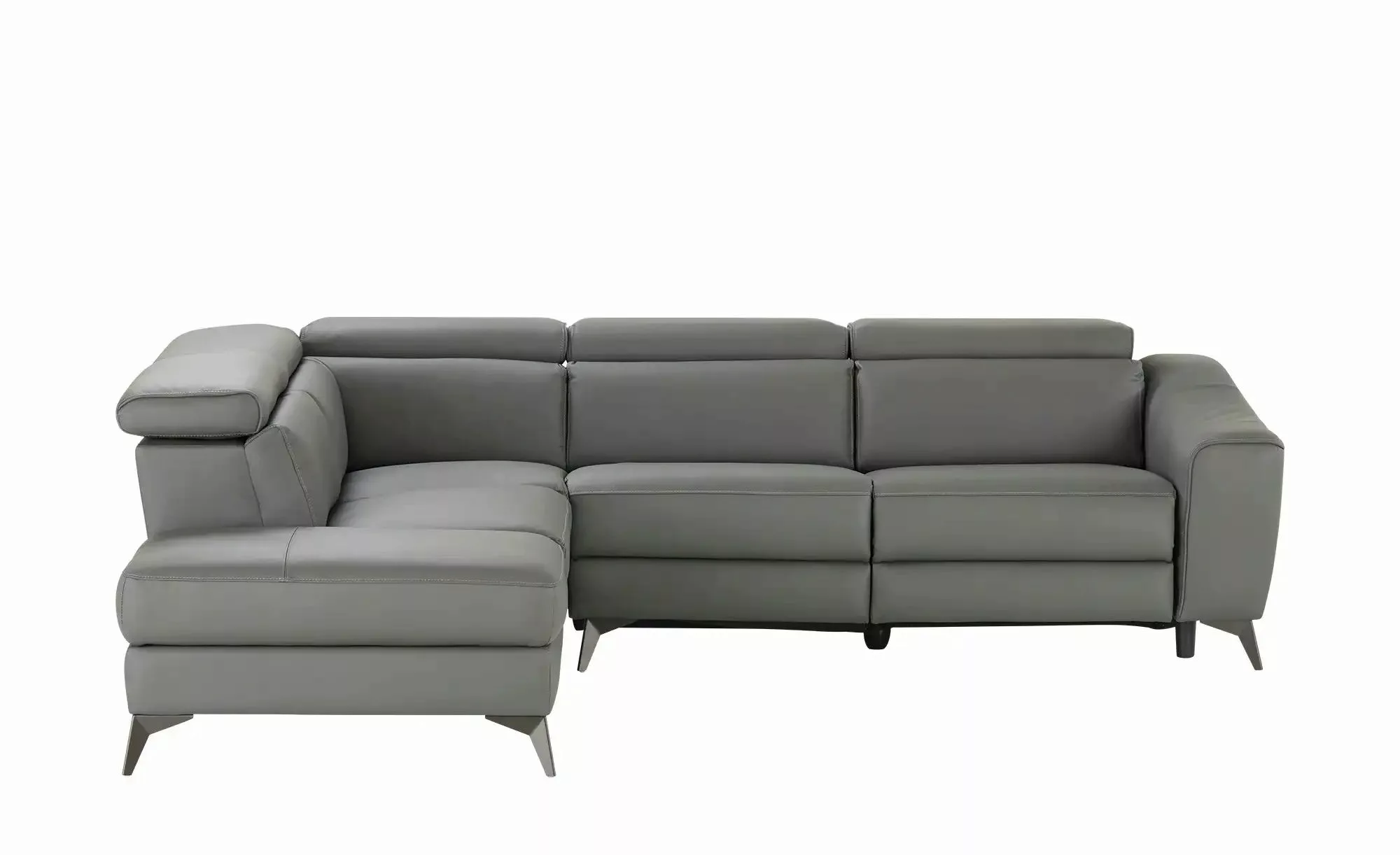 uno Ecksofa mit elektrischer Relaxfunktion Art ¦ grau ¦ Maße (cm): B: 271 H günstig online kaufen