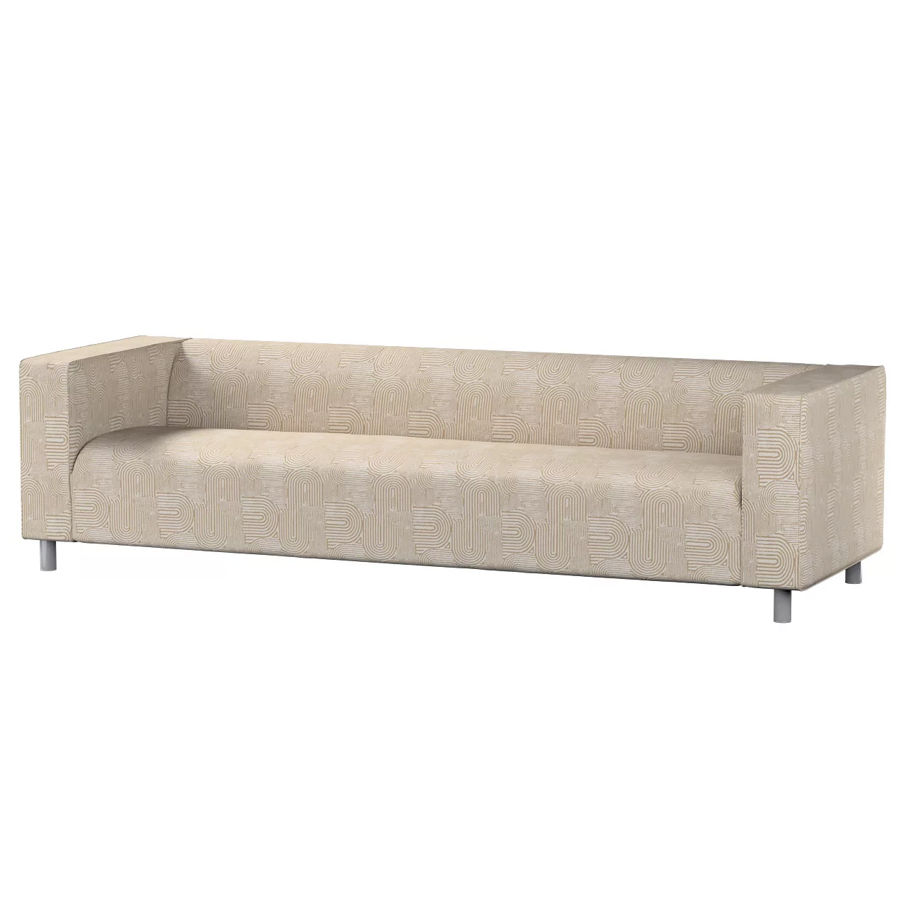 Bezug für Klippan 4-Sitzer Sofa, beige-ecru, Bezug für Klippan 4-Sitzer, Co günstig online kaufen