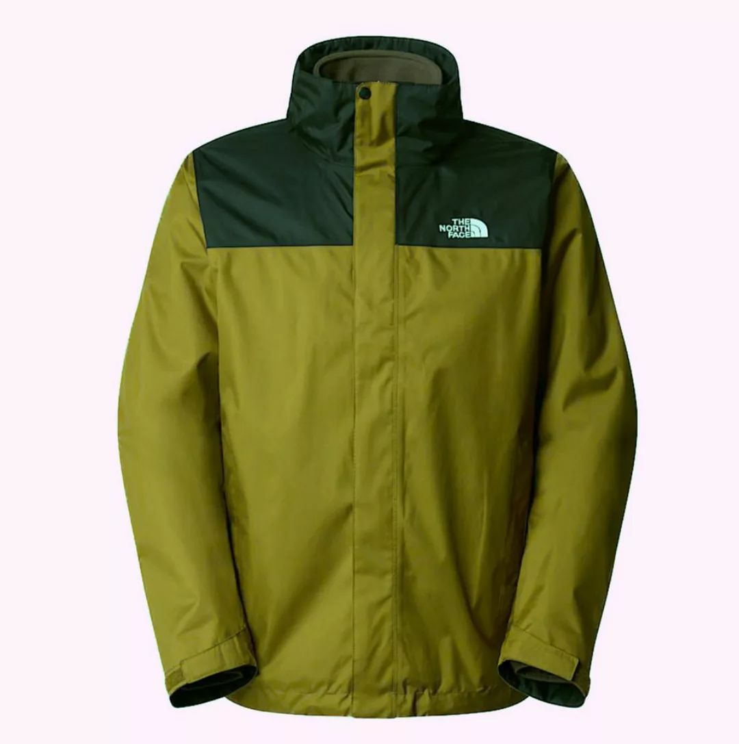 The North Face Doppeljacke M EVOLVE II TRI JKT MOSS GREEN/TNF BLACK günstig online kaufen