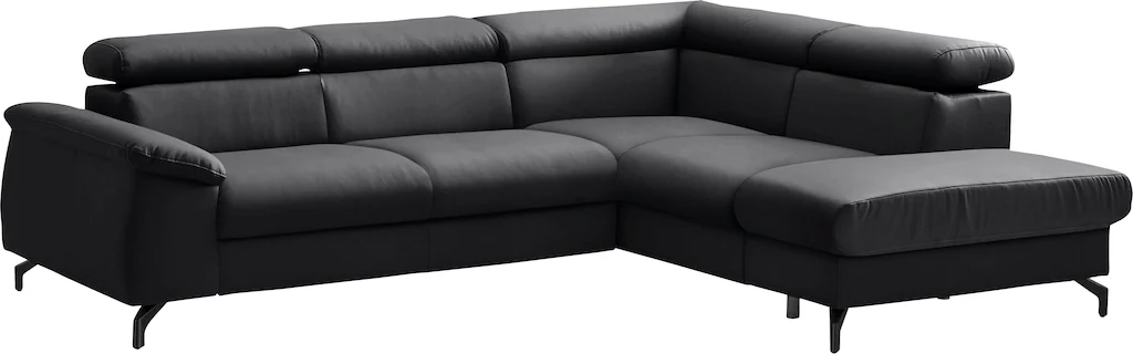 COTTA Ecksofa "Komaris L-Form", mit Kopfteilverstellung, wahlweise mit Bett günstig online kaufen