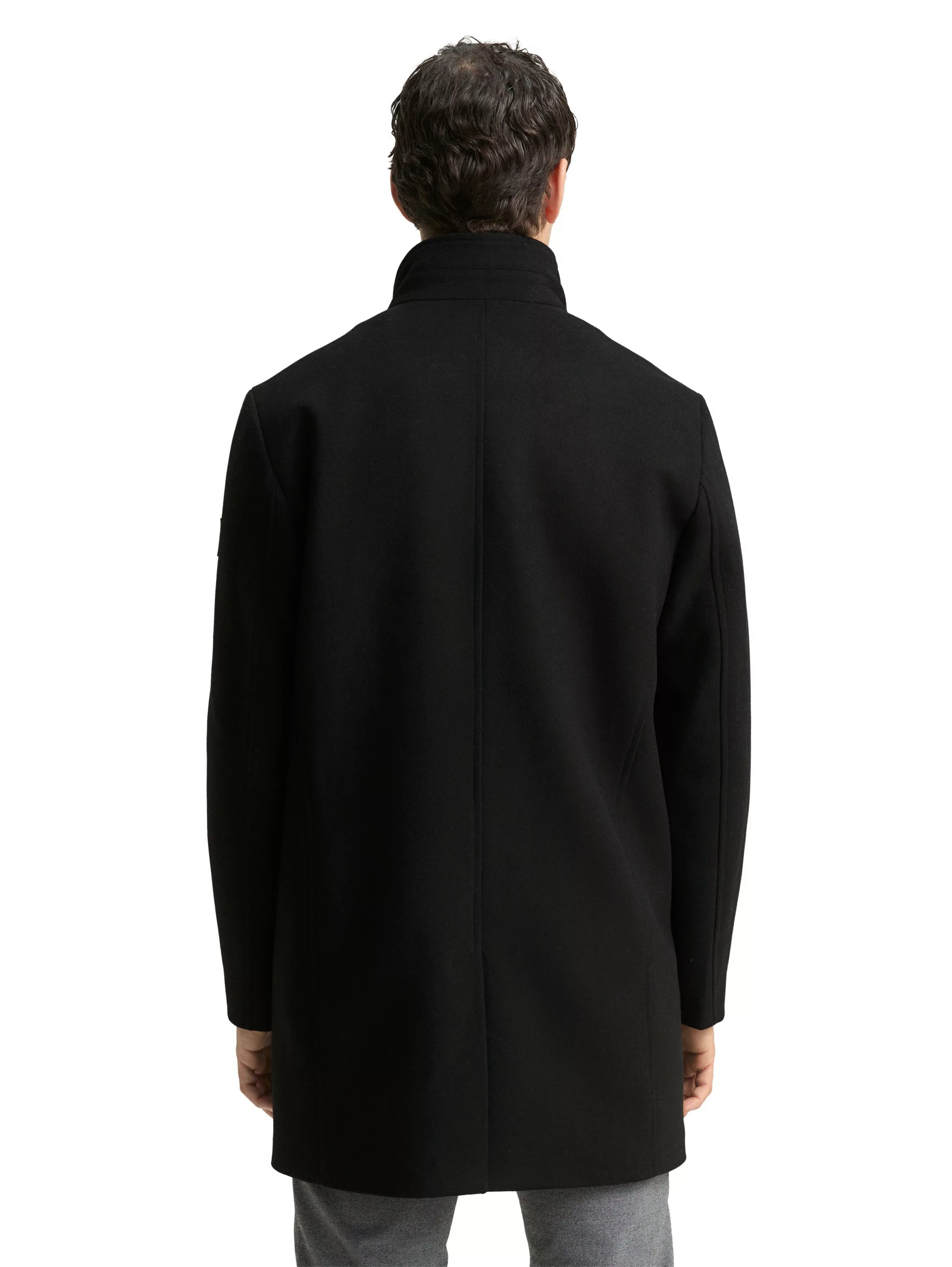 TOM TAILOR Wollmantel, mit abnehmbarer Innenjacke günstig online kaufen