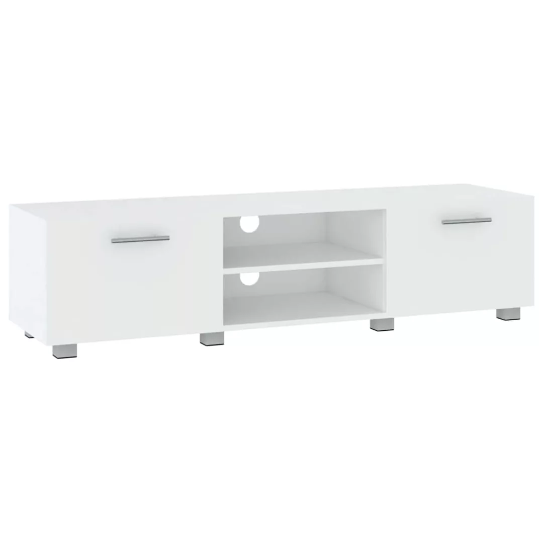 Vidaxl Tv-schrank Weiß 140x40x35cm Holzwerkstoff günstig online kaufen