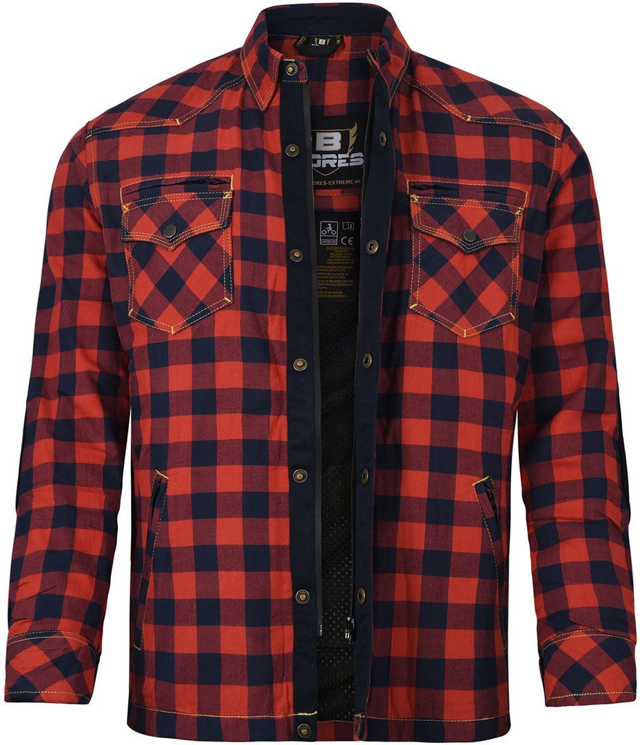 Bores Motorradjacke Lumberjack Premium Motorradhemd Wasserdicht günstig online kaufen