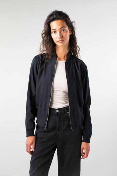 Cupro/tencel Bomberjacke Zum Wenden günstig online kaufen