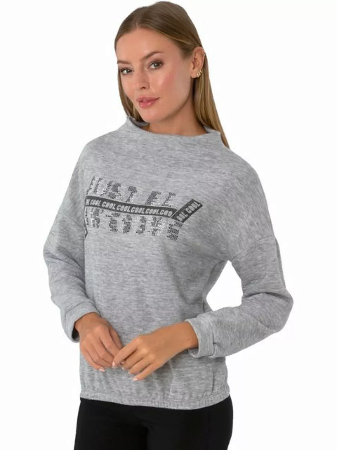 Estefania for woman Rundhalspullover 193-7654, Estefania for woman Pullover günstig online kaufen