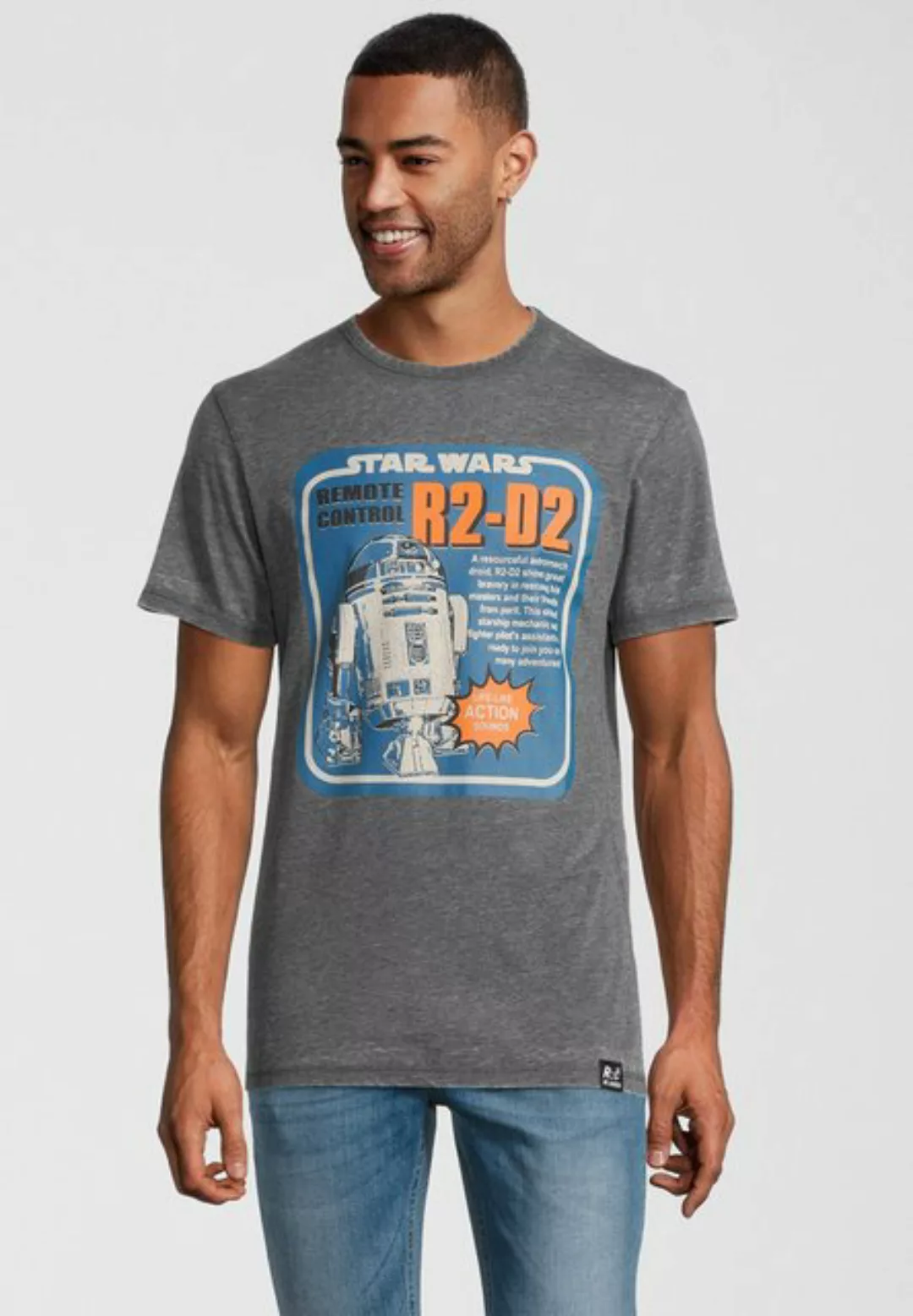 Recovered T-Shirt Star Wars R2D2 Remote Control günstig online kaufen