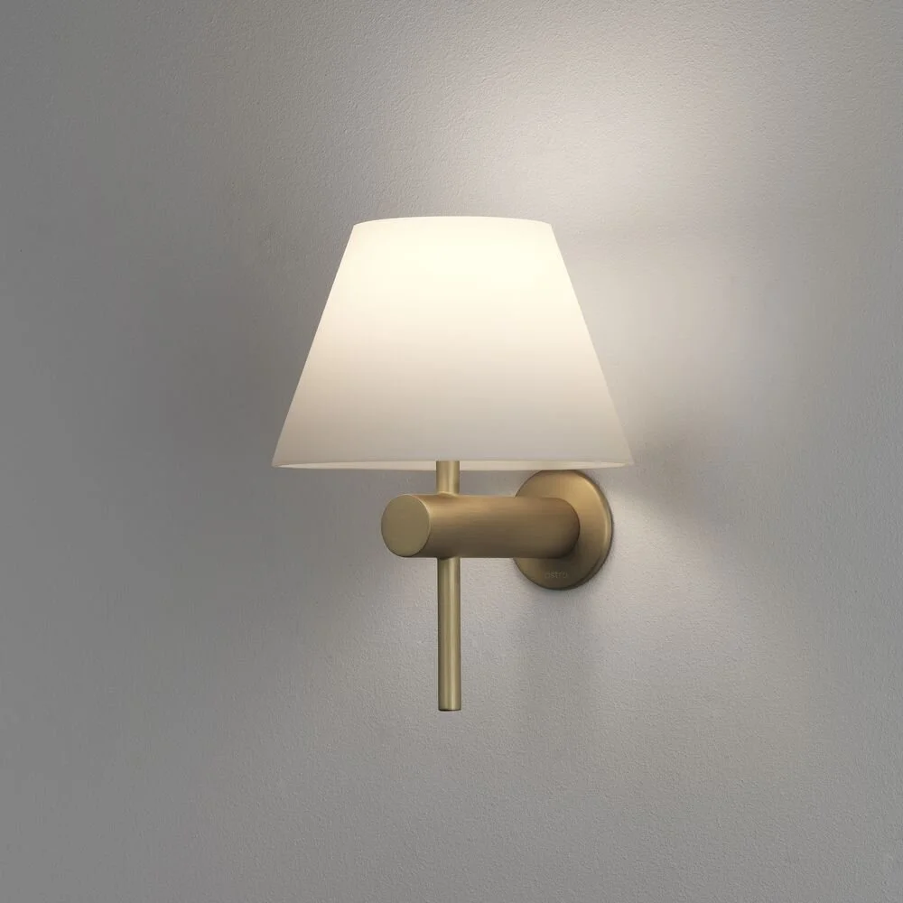 Wandleuchte Roma in Gold-Matt G9 IP44 günstig online kaufen