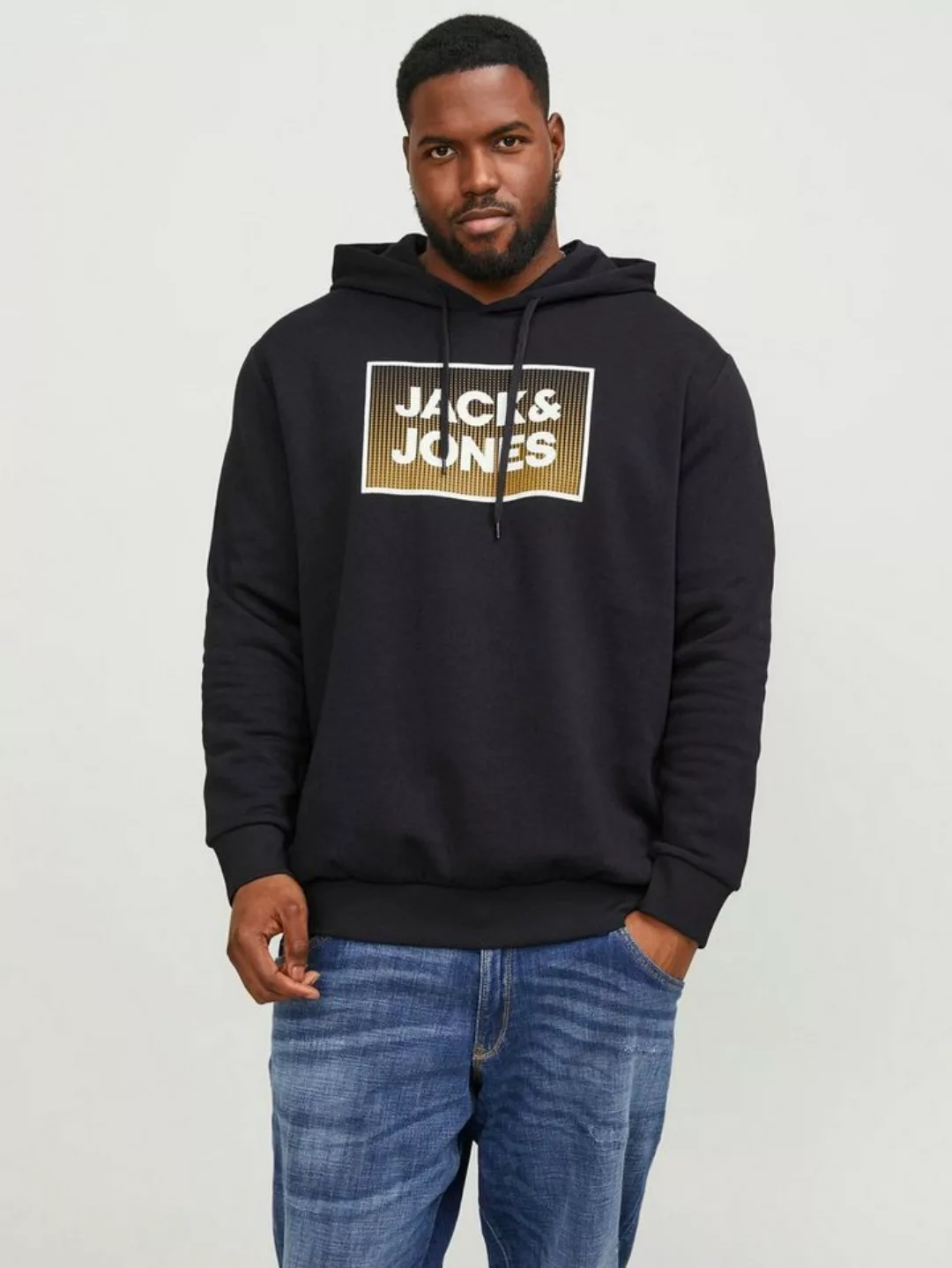 Jack & Jones PlusSize Kapuzensweatshirt JJSTEEL SWEAT HOOD PLS günstig online kaufen