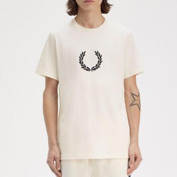 Fred Perry  T-Shirts & Poloshirts TEXTURED LAUREL WREATH T-SH günstig online kaufen