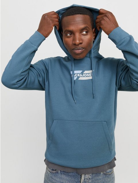 Jack & Jones Kapuzensweatshirt JJECORP GRAPHIC SWEAT HOOD NOOS mit Logo Pri günstig online kaufen