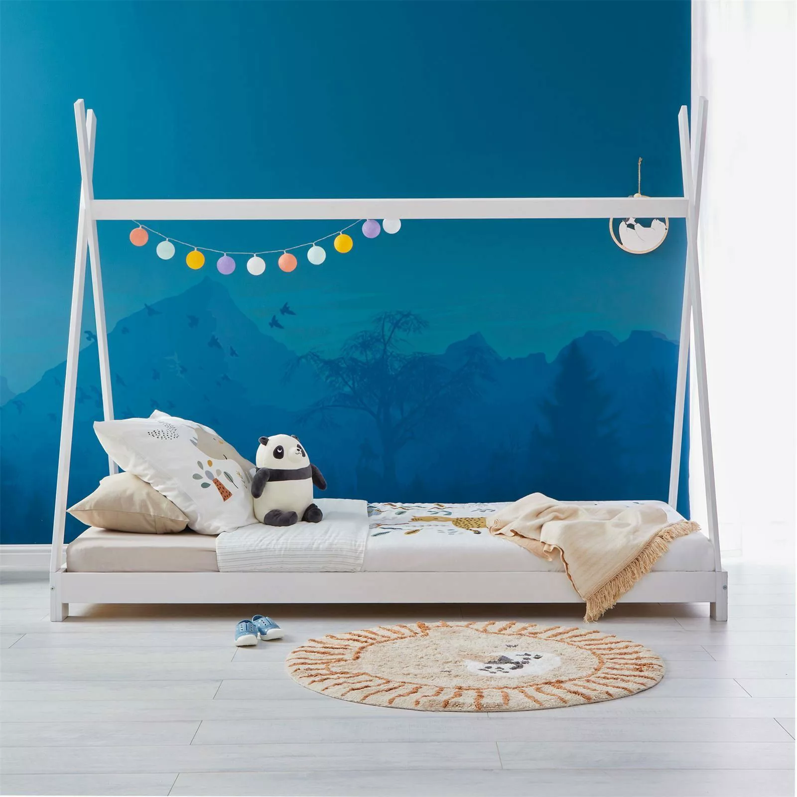 IDIMEX Kinderbett ELIN, Tipibett Hausbett Spielbett günstig online kaufen