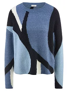Rundhals-Pullover Gerry Weber blau günstig online kaufen