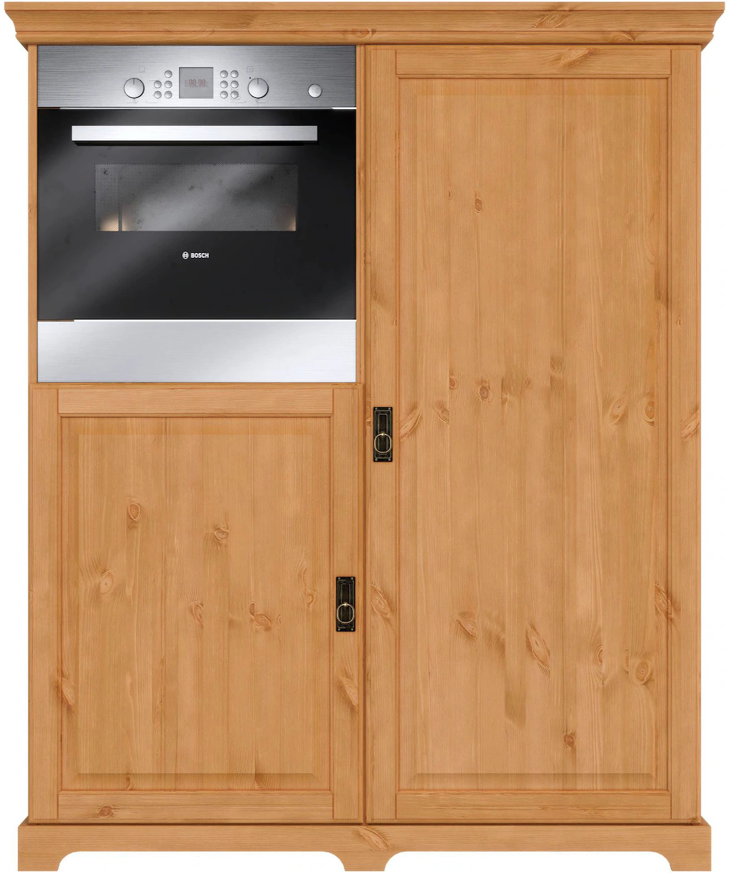 Home affaire Backofen/Kühlumbauschrank "Rügen", Breite 127 cm, Kiefer massi günstig online kaufen