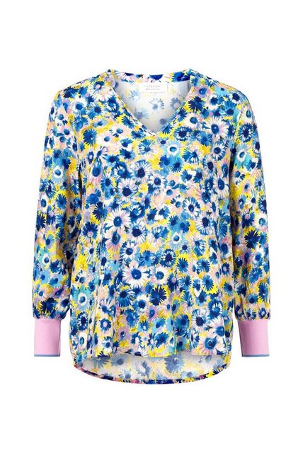 Rich & Royal Blusenshirt printed V-neck blouse günstig online kaufen