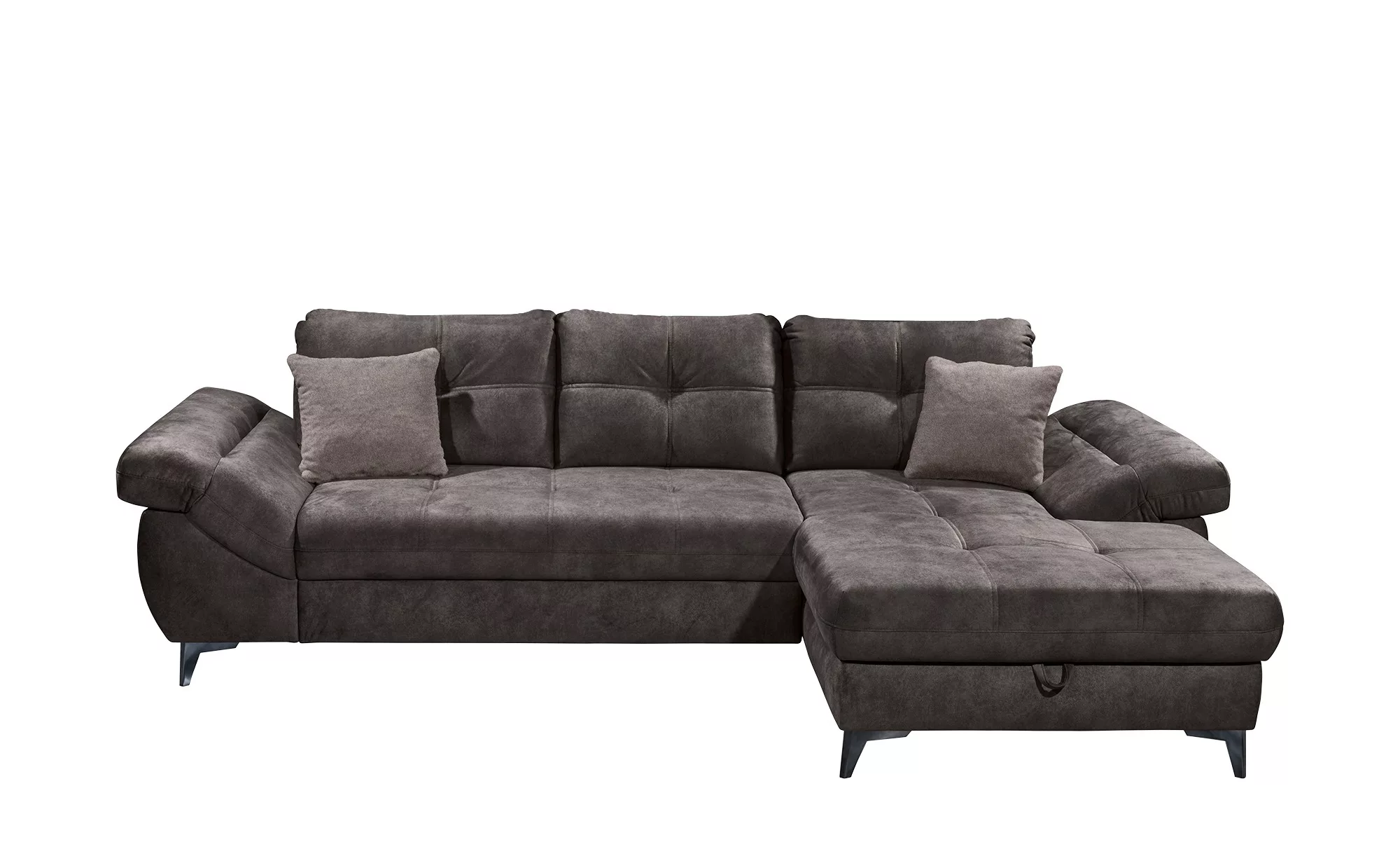 uno Ecksofa  Nino ¦ braun ¦ Maße (cm): B: 288 H: 90 T: 170.0 Polstermöbel > günstig online kaufen