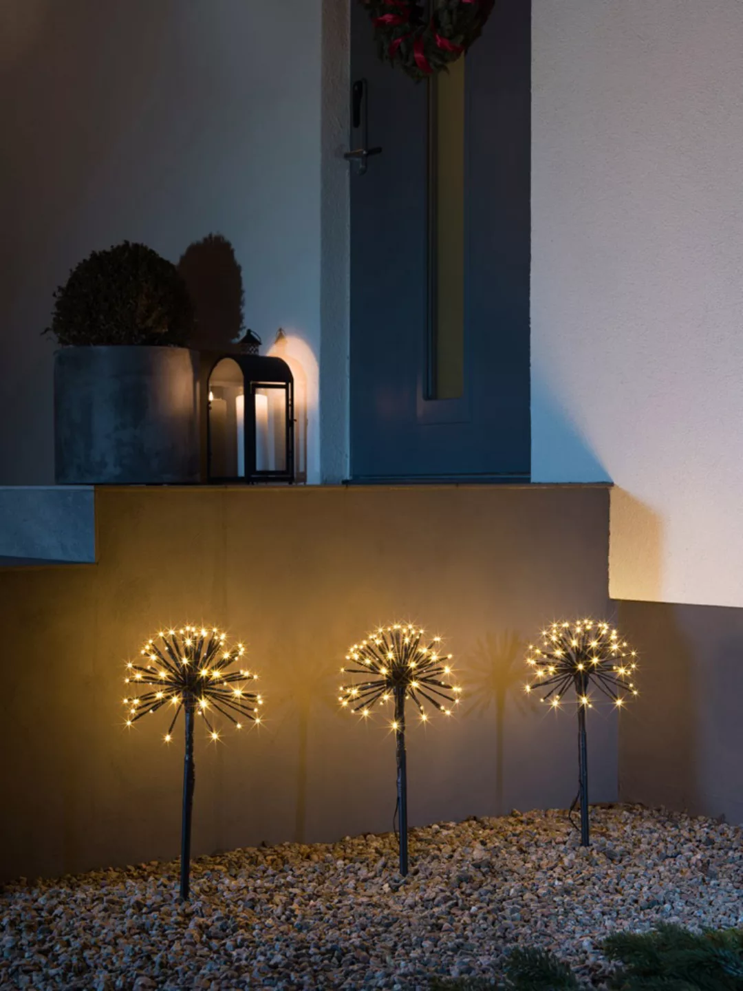 KONSTSMIDE LED Gartenleuchte »LED Spiessleuchte mit 3 Pusteblumen« günstig online kaufen