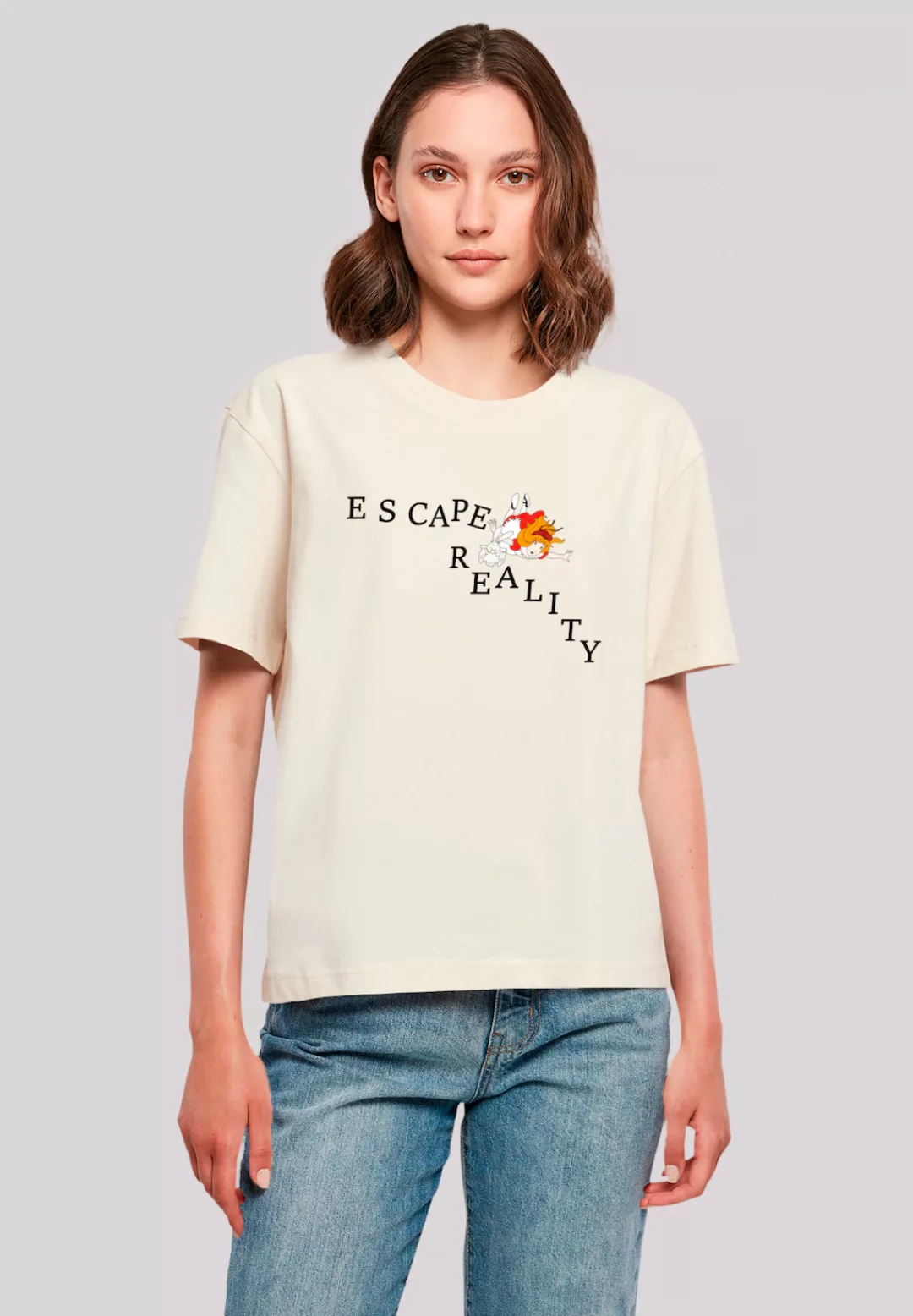 F4NT4STIC T-Shirt "Alice im Wunderland Escape Reality Falling", Retro, Hero günstig online kaufen