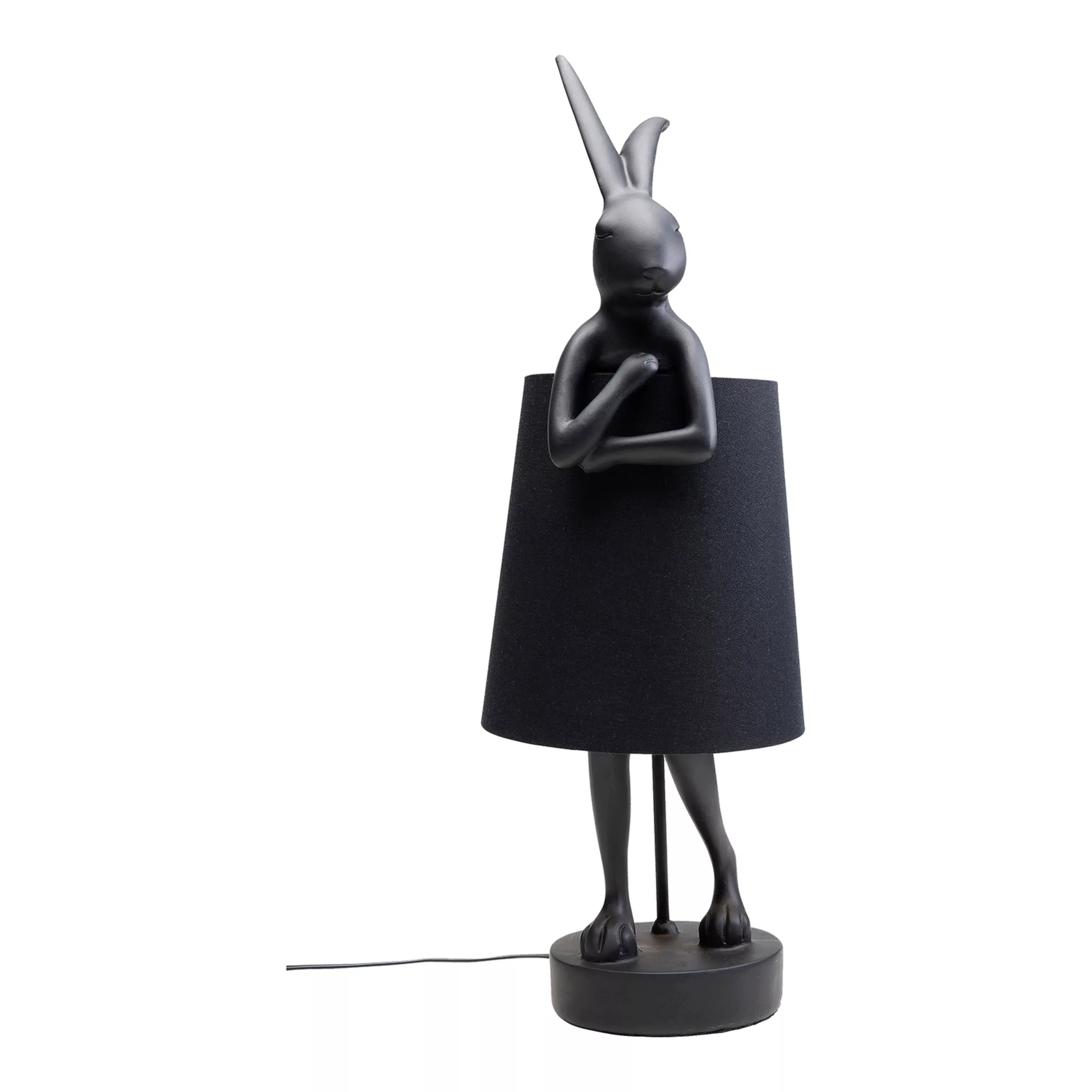 Tischleuchte Animal Rabbit Matt Schwarz günstig online kaufen