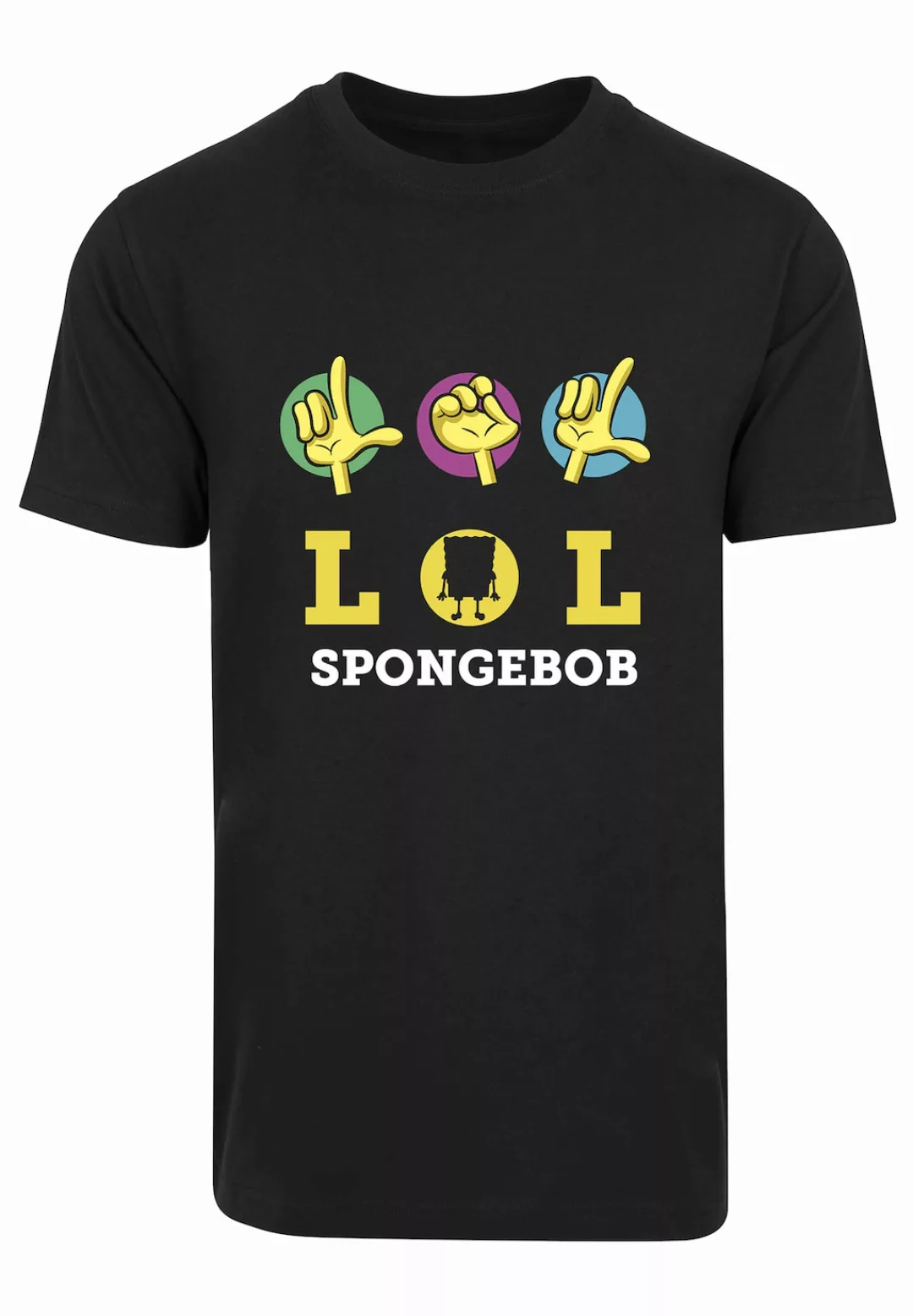 F4NT4STIC T-Shirt "Spongebob Schwammkopf LOL", Herren,Premium Merch,Regular günstig online kaufen