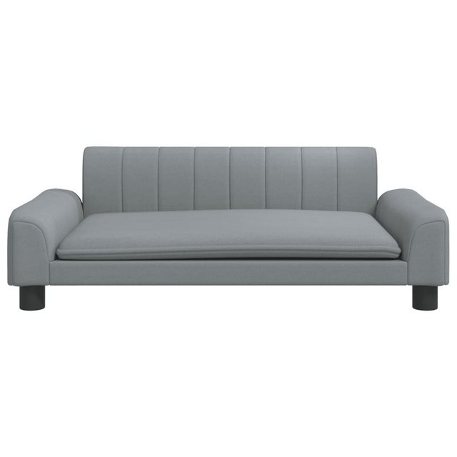 Vellora Ecksofa Kindersofa Hellgrau 90x53x30 cm Stoff günstig online kaufen