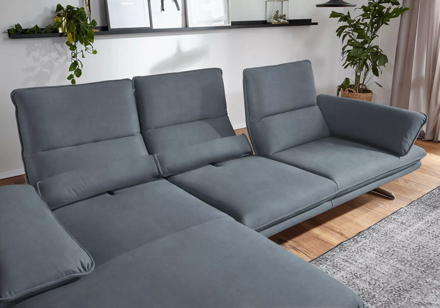 W.SCHILLIG Ecksofa "broadway, Designsofa mit tollem Sitzkomfort, L-Form", S günstig online kaufen
