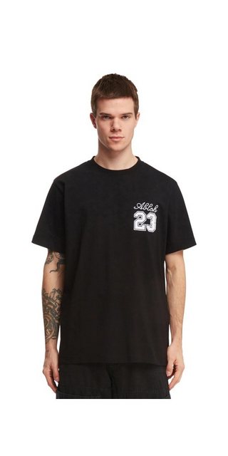 OERLIKON Print-Shirt Off-White T-Shirt mit "23"-Stickerei Schwarz Herren günstig online kaufen