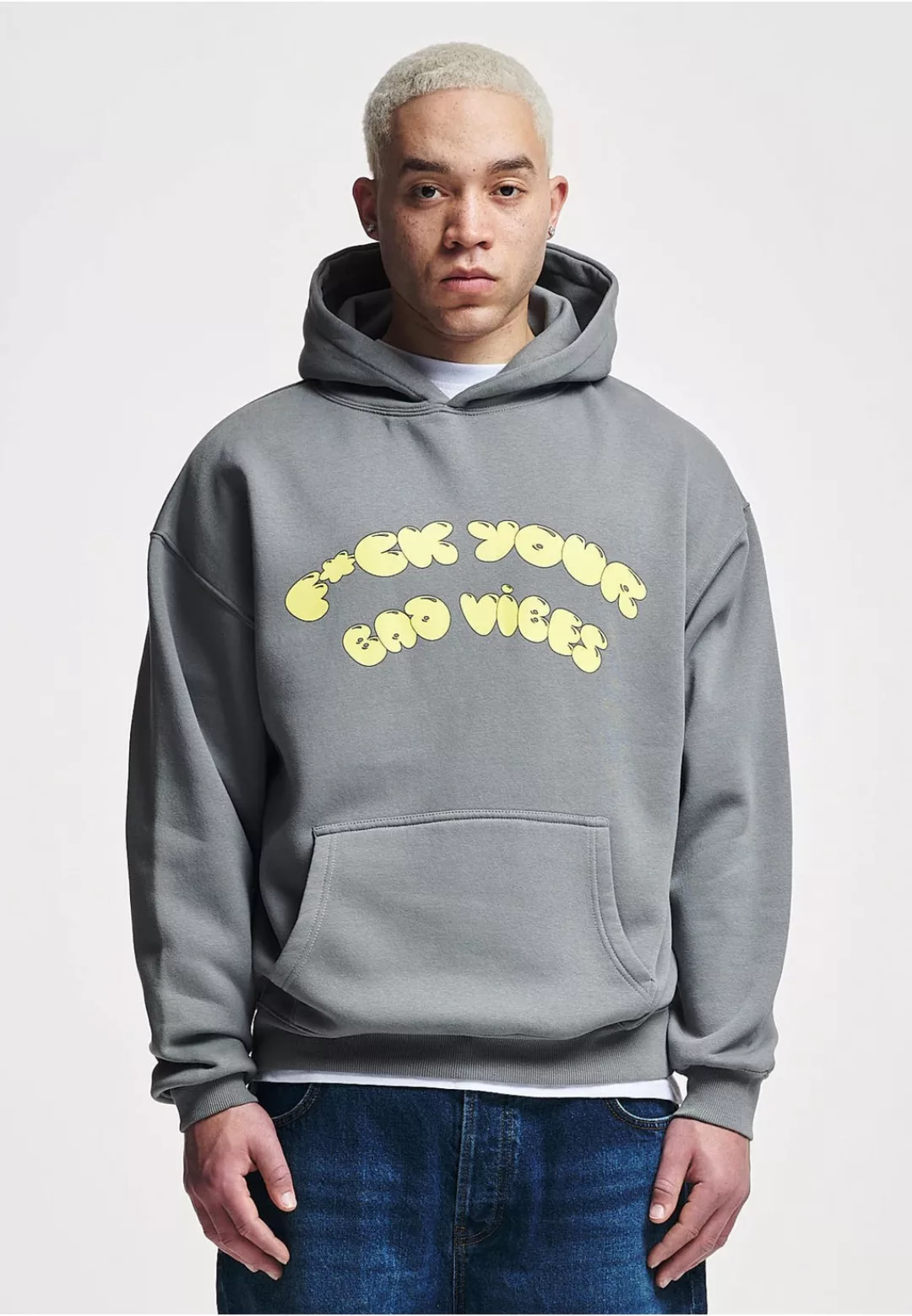 2Y Studios Kapuzensweatshirt "2Y Studios Herren Vibes Oversize Hoodie", (1 günstig online kaufen