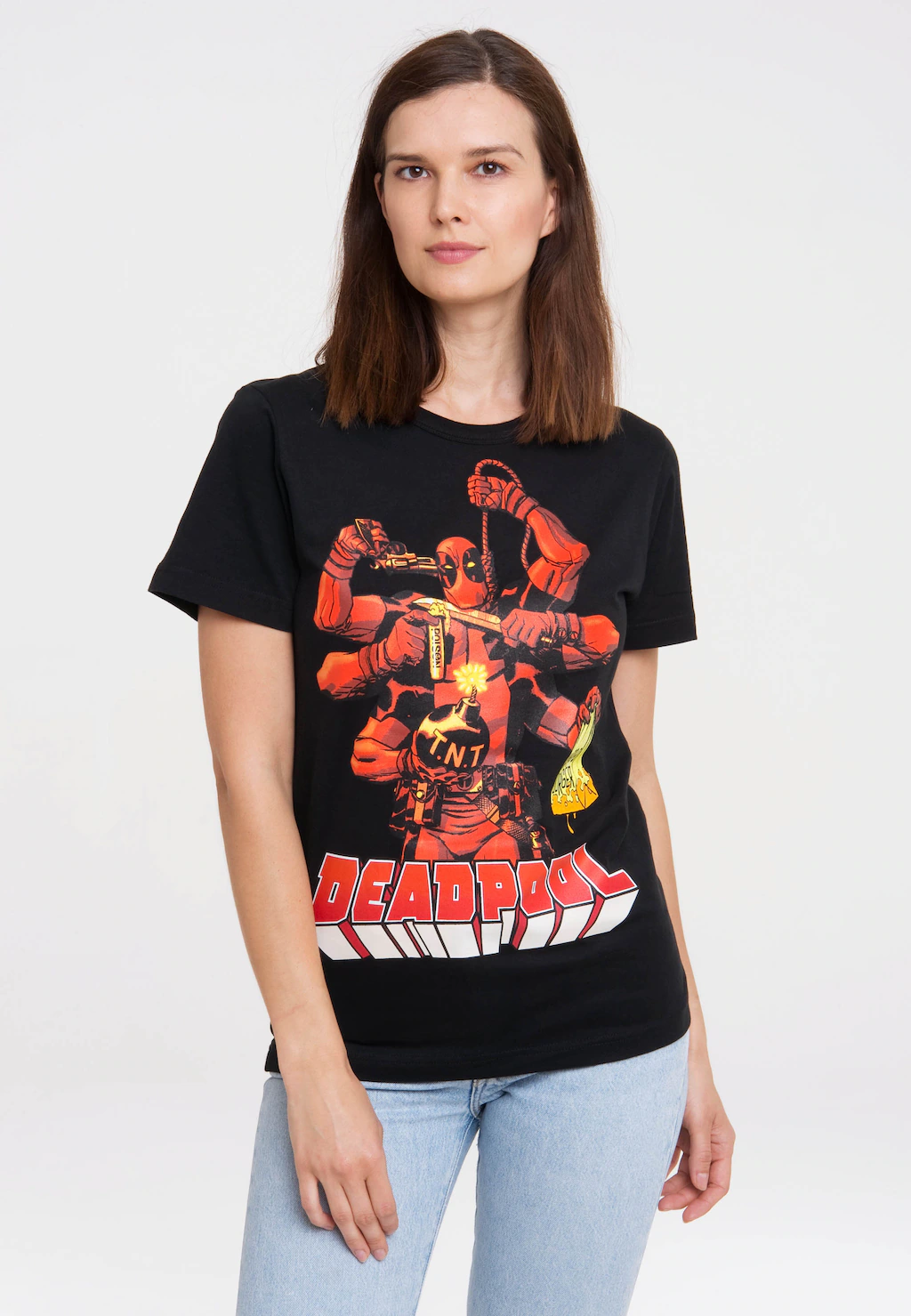 LOGOSHIRT T-Shirt "Marvel Comics - Deadpool", mit lizenziertem Print günstig online kaufen