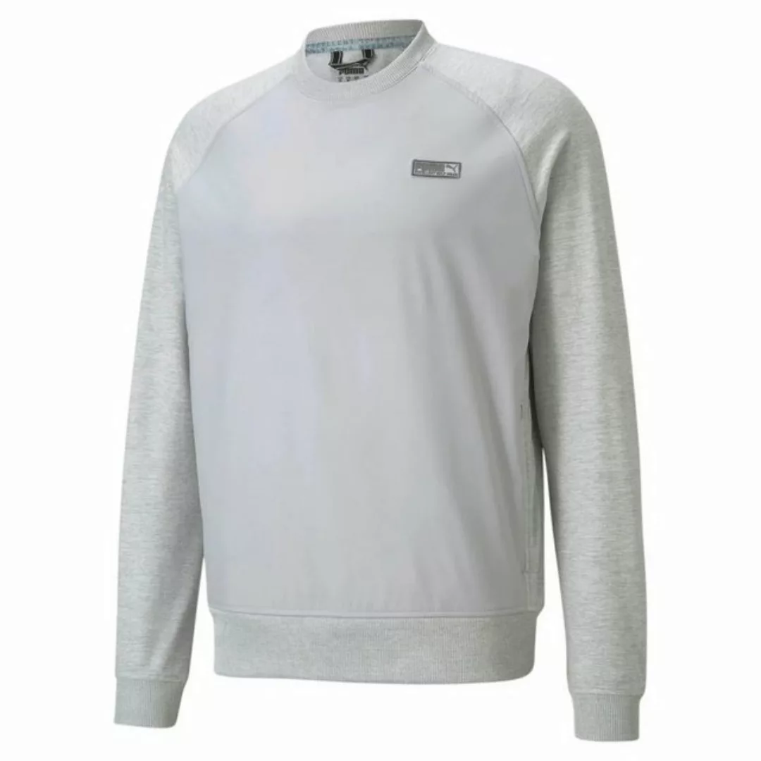 PUMA Trainingspullover Puma Golf Pullover EGW Cloudspun PM Crewneck Grau He günstig online kaufen