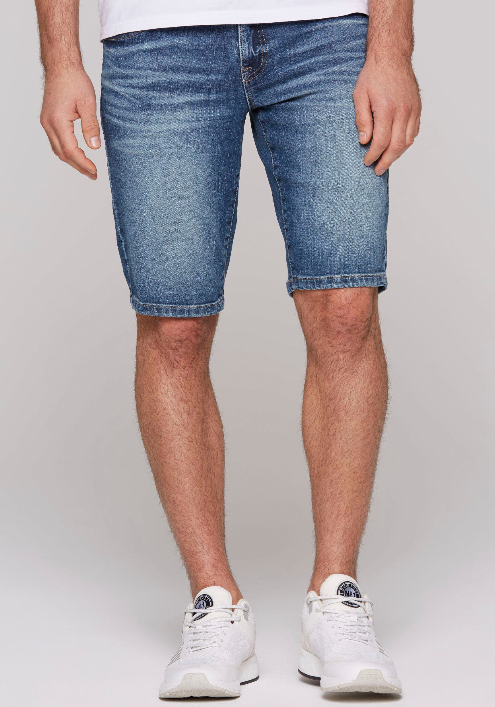 CAMP DAVID Shorts Sommerhose in kniefreier günstig online kaufen