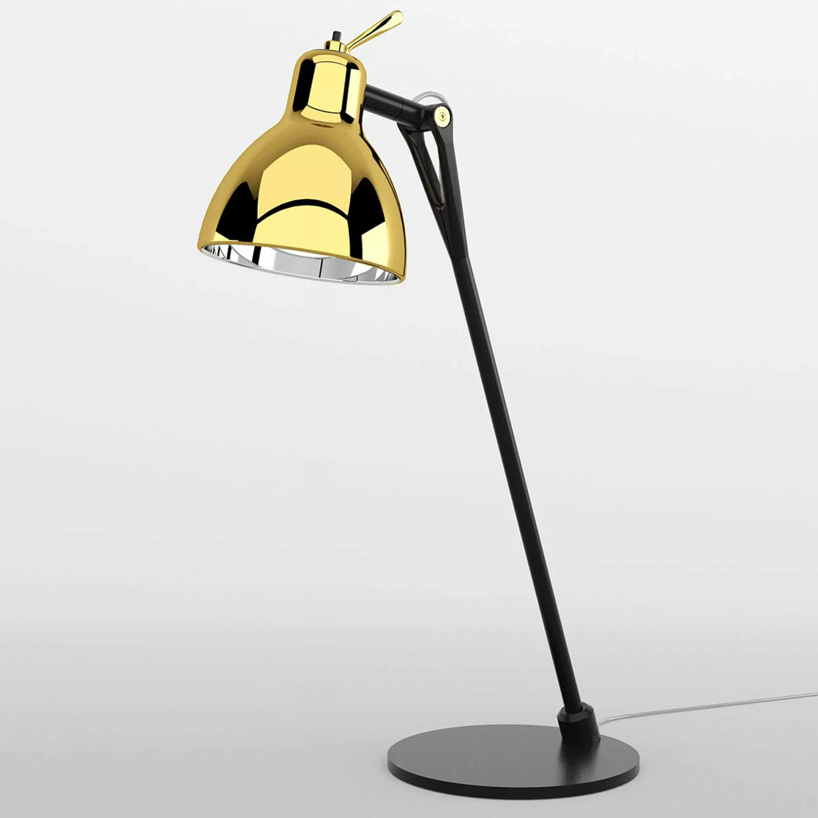 Rotaliana Luxy T0 Glam Tischlampe schwarz/gold günstig online kaufen