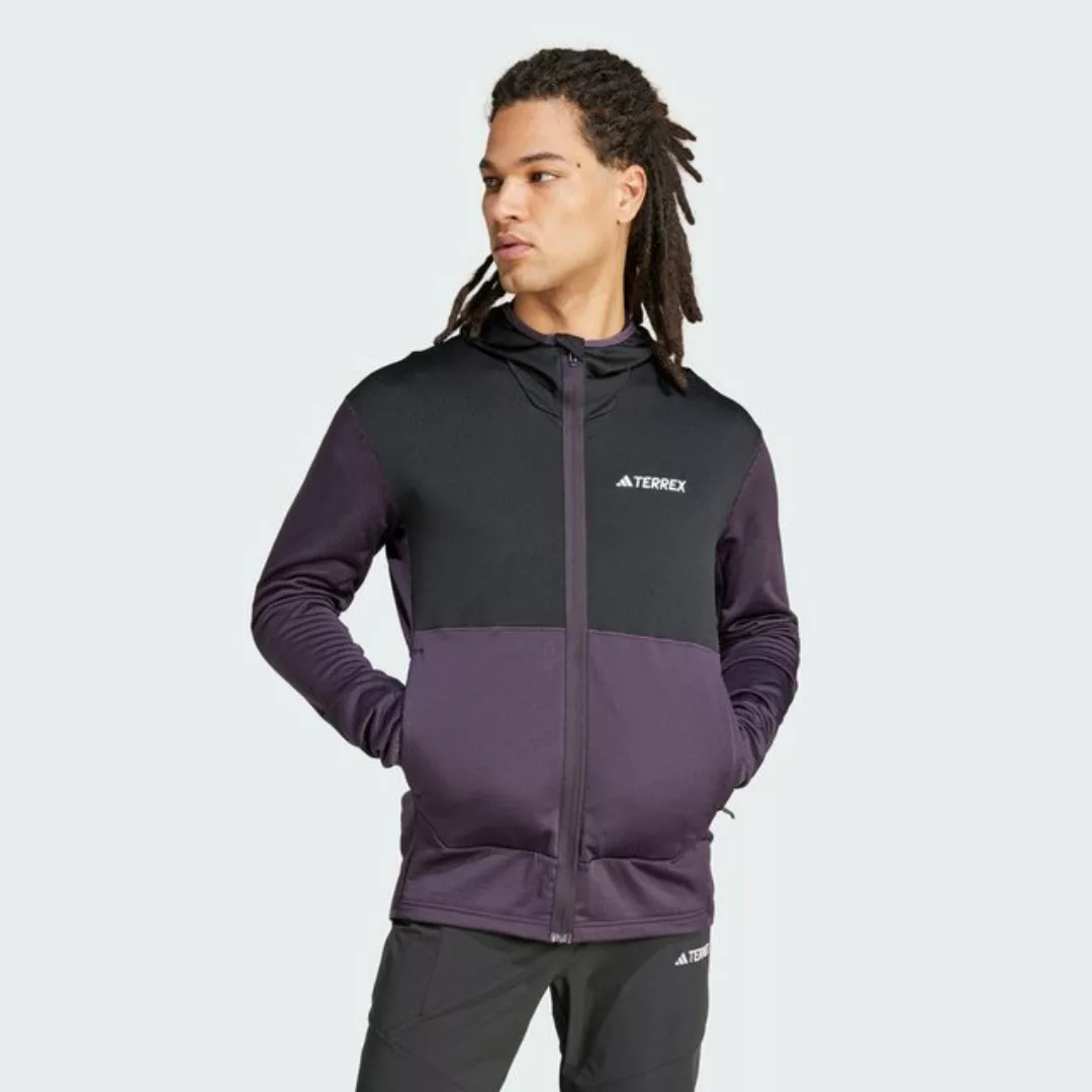 adidas TERREX Fleecejacke TERREX XPERIOR LIGHT HOODED FLEECEJACKE günstig online kaufen